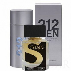 Tуалетная вода для мужчин SHAIK 27 (идентичен Carolina Herrera 212) 50 ml