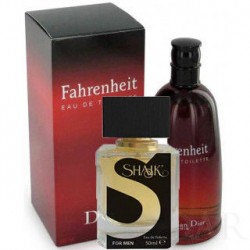 Tуалетная вода для мужчин SHAIK 31 (идентичен Dior Fahrenheit) 50 ml