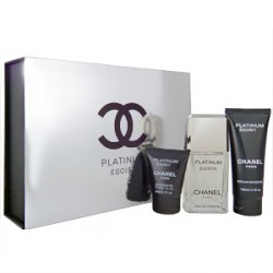 Подарочный набор Egoiste Platinum Pour Homme(Chanel) (2 *100ml+50ml)